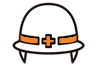 ヘルメットのアイコン